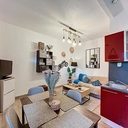 Apartment F2 Avec Terrasse, Climatisation Et Proche Des Thermes - - Fr-1-451-202 Lamalou-les-Bains