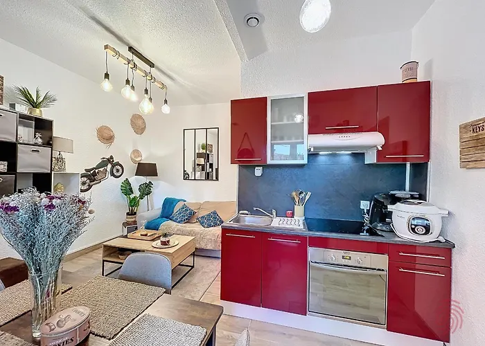 F2 Avec Terrasse, Climatisation Et Proche Des Thermes - - Fr-1-451-202 Apartamento Lamalou-les-Bains
