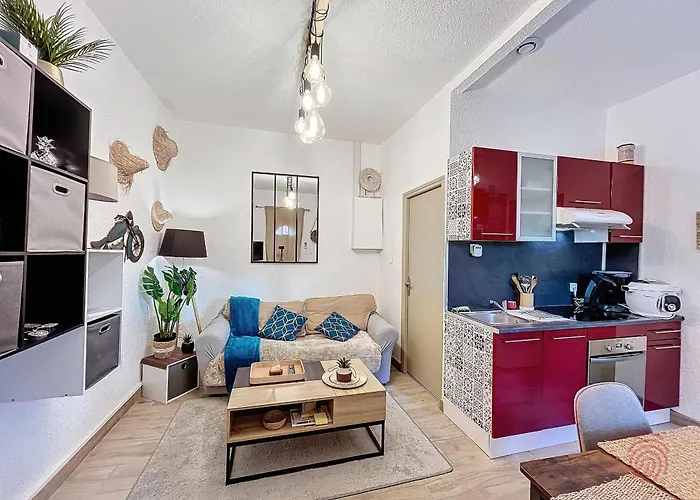 Apartamento F2 Avec Terrasse, Climatisation Et Proche Des Thermes - - Fr-1-451-202 *