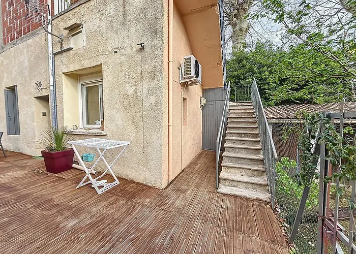 Apartamento F2 Avec Terrasse, Climatisation Et Proche Des Thermes - - Fr-1-451-202 Lamalou-les-Bains